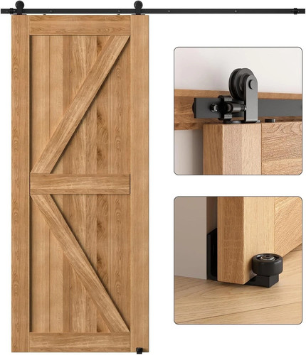 152cm 5ft sliding barn door - +, 152cm/5ft