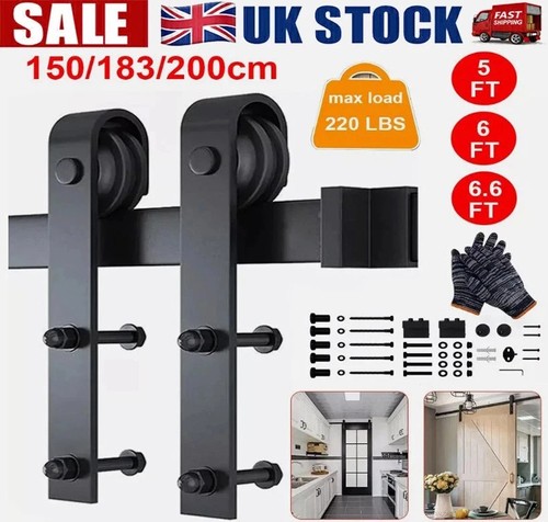 Sliding wood barn door - wood,