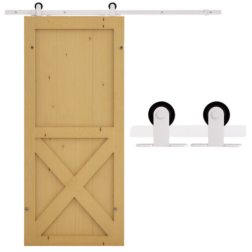 Homcom 6ft steel sliding - 6ft,