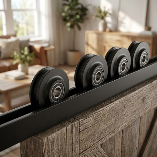 Barn door roller - door, hardware