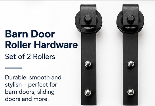 Writing barn door roller - writing,